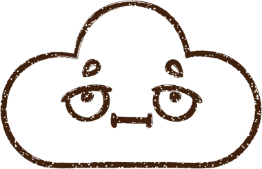 Bir insan tarafından çizilmiş Yağmur Bulutu Kömürü Çizimi