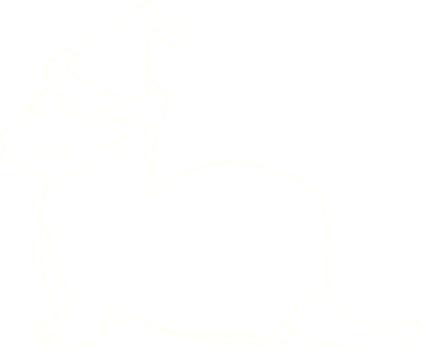 Bir insan tarafından çizilen Şenlikli Su Samuru Tebeşiri