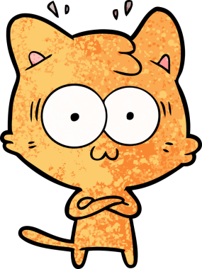 Bir insan tarafından çizilmiş bir çizgi film.