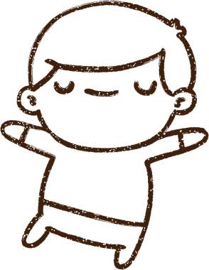 Bir insan tarafından çizilen Mutlu Adam Kömürü