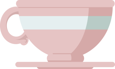 Bir insan tarafından çizilmiş kahve fincanı grafik vektör resimleme simgesi