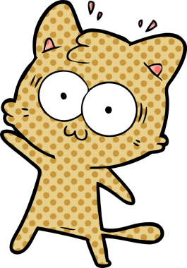 Bir insan tarafından çizilmiş bir çizgi film.