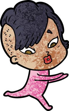 Bir insan tarafından çizilmiş bir karikatür.