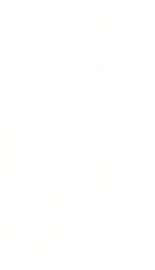 Bir insan tarafından çizilen Noel Kedisi Tebeşiri