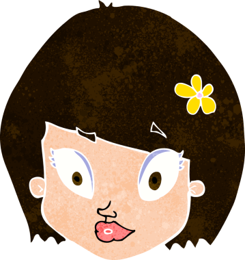 Bir insan tarafından çizilmiş el çizimi karikatür