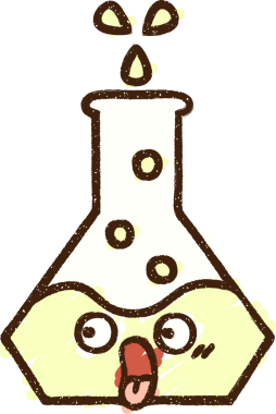 Bilim Deneyi Tebeşir Çizimi Bir insan tarafından çizildi