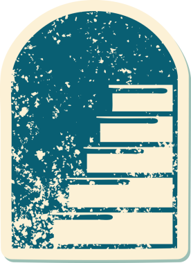 Bir insan tarafından çizilen adımlara açılan kapının sembolik dövmeli görüntüsü