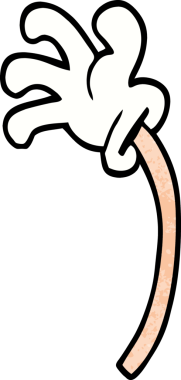 Bir insan tarafından çizilmiş karalama el hareketleri.