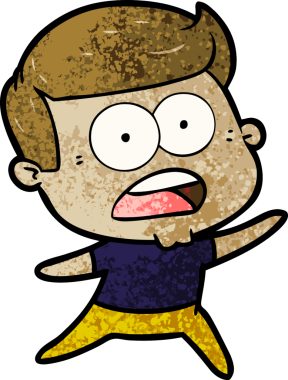 Bir insan tarafından çizilmiş bir karikatür.