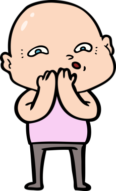 bir insan tarafından çizilmiş sinirli bir adam.