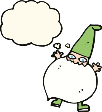 Bir insan tarafından çizilmiş küçük bir karikatür.