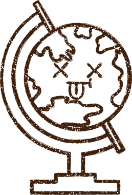 Ölü Dünya Kömürü Bir insan tarafından çizilmiş