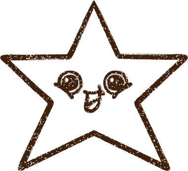 Bir insan tarafından çizilen Mutlu Yıldız Kömürü