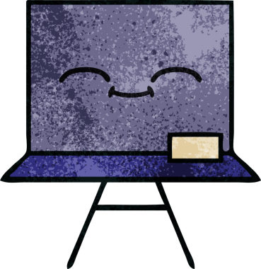 Bir insan tarafından çizilmiş eski grunge desen karikatürü.