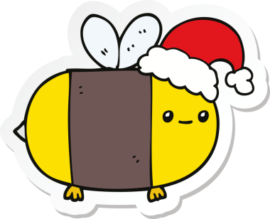 Bir insan tarafından çizilmiş bir karikatür etiketi.