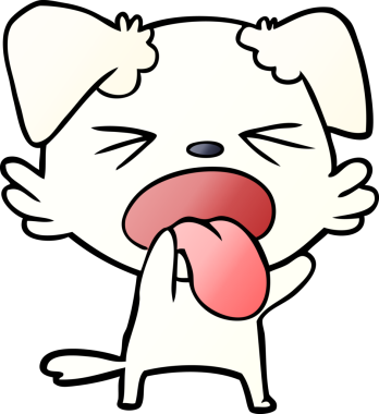 Bir insan tarafından çizilmiş iğrenç bir çizgi film.