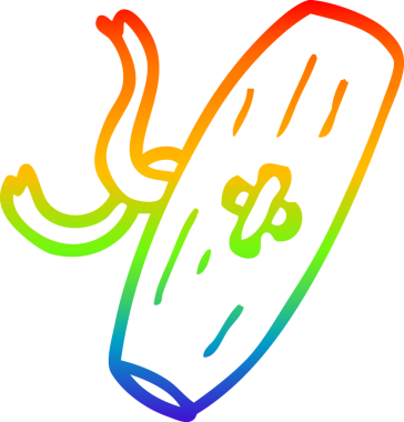 gökkuşağı gradyan çizgi çizimi bir insan tarafından çizilmiş eski bir düğme