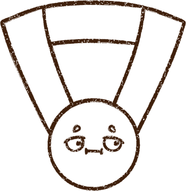 Bir insan tarafından çizilen Altın Madalya Kömür