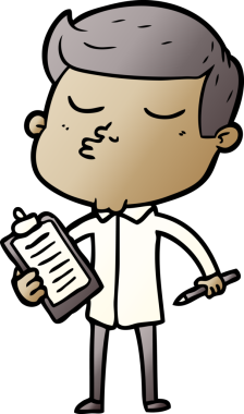 Bir insan tarafından çizilmiş karikatür mankeni adam.