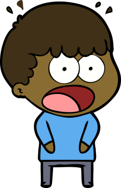 Bir insan tarafından çizilmiş bir karikatür.