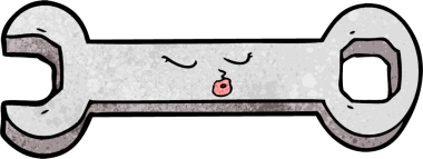 Bir insan tarafından çizilmiş çizgi film anahtarı.