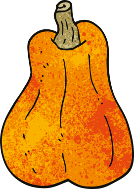 Bir insan tarafından çizilmiş karalama tereyağı ezmesi.