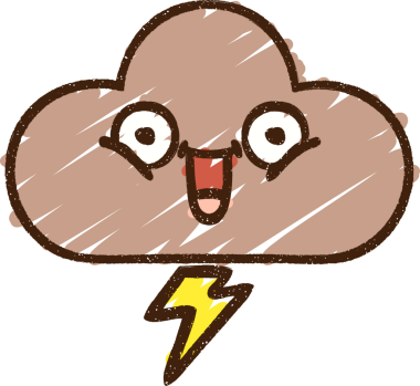 Bir insan tarafından çizilen Fırtına Bulutu Tebeşiri