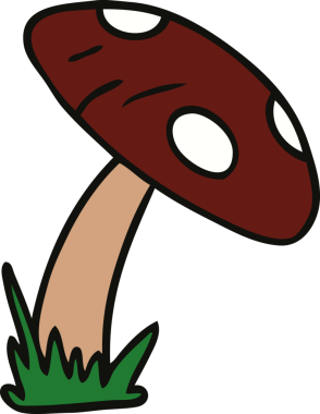 Bir insan tarafından çizilmiş bir kurbağa taburesi karalaması.