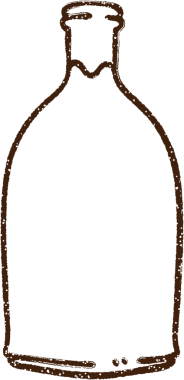 Şarap Şişe Kömürü Bir insan tarafından çizilmiş
