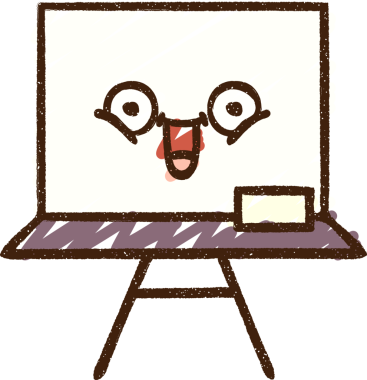 Bir insan tarafından çizilen Whiteboard Tebeşiri