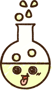 Bilim Deneyi Tebeşir Çizimi Bir insan tarafından çizildi