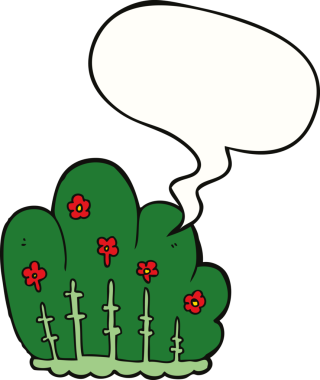 bir insan tarafından çizilmiş konuşma balonlu çit