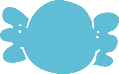 Bir insan tarafından çizilmiş düz renkli çizgi film.