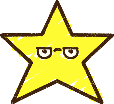 Bir insan tarafından çizilen Yıldız Tebeşiri