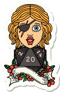 Bir insan tarafından çizilmiş 20 zarlı düzenbaz insan etiketi.