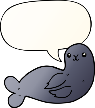 bir insan tarafından çizilmiş düzgün eğimli konuşma baloncuklu karikatür mührü