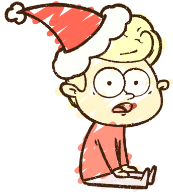 Bir insan tarafından çizilen Noel Adam Tebeşiri