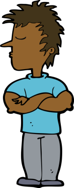 Çizgi filmci bir insan tarafından çizileni dinlemeyi reddediyor.