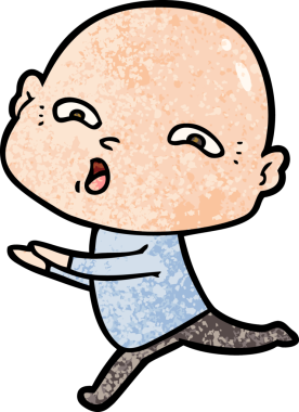 bir insan tarafından çizilmiş sinirli bir adam.