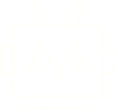 Bir insan tarafından çizilen Robot Yüz Tebeşiri