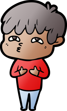 Bir insan tarafından çizilmiş garip bir adam.