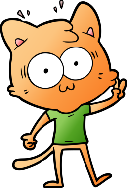 Bir insan tarafından çizilmiş bir çizgi film.