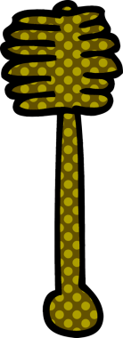 Bir insan tarafından çizilmiş karalama bal Milli