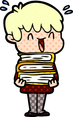 Bir insan tarafından çizilmiş gülen çocuk.