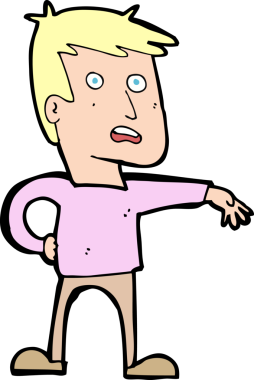 Karikatürist bir insan tarafından çizilmiş kamp hareketi yapıyor.