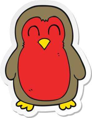 Bir insan tarafından çizilmiş bir karikatür etiketi.