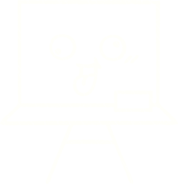 Bir insan tarafından çizilen Kara Tahta Tebeşir