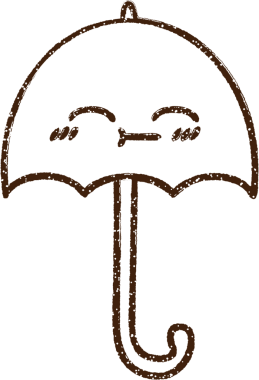 Bir insan tarafından çizilen Şemsiye Kömürü