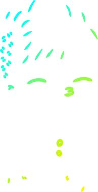 Bir insan tarafından çizilmiş uzay giysisi içindeki çizgi film kızı çizimi.