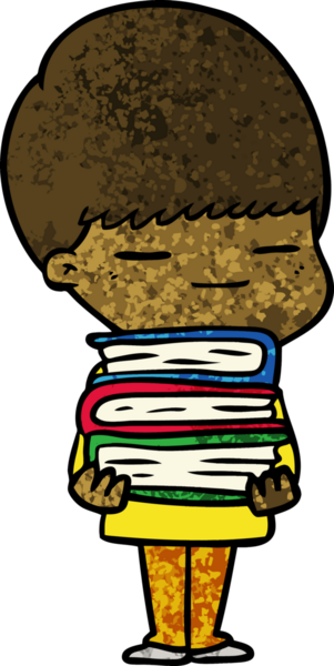 Bir insan tarafından çizilmiş kendini beğenmiş bir çocuk.